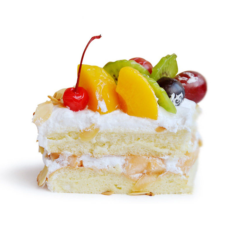水果盛宴-圆形水果蛋糕
