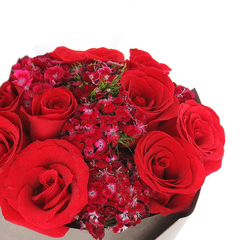 爱情密码-9支精品红玫瑰