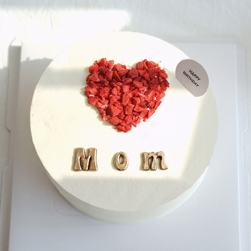 网红爱心Mom蛋糕